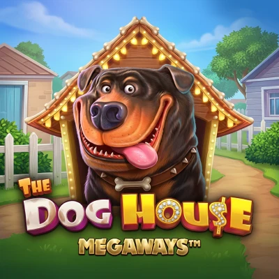 Dog House Megaways slot game tile in the Captain Jack Casino slots lobby